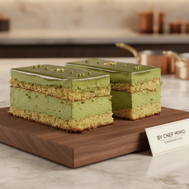 Japanese Matcha Cheesecake