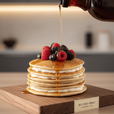 🥞 Banana, Coconut & Raspberry Pancakes (Vegan)